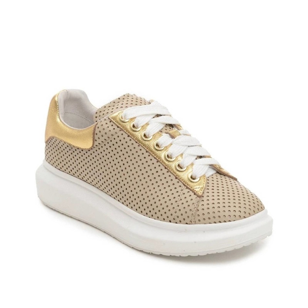 Hollie Watman Seeing Spots Sneakers Sand size 9.5